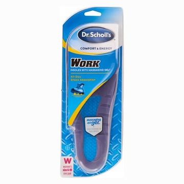 Dr. Scholl's Comfort & Energy Work Insoles with Massaging Gel 1 Pair