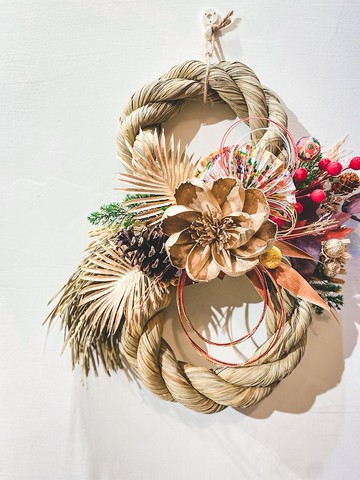 岩花好運注連繩 獨家設計款 大發利市 COIN MONEY 8