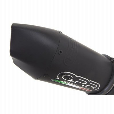 イタリア GPR / GPE Black チタニウム スリップオン マフラー 公道仕様 / カワサキ KAWASAKI Z125 / Z125 PRO 2019-