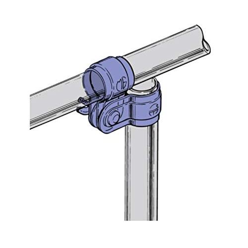 東都興業 農業ハウス用部品 MEダブルユニバーサル MEパイプ用 パイプ径φ19.1mm×19.1mm 500個