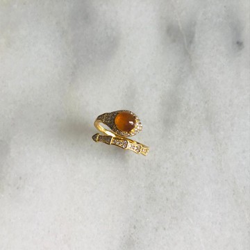 翡翠戒指 天然石 緬甸產 sv925 開口戒 R210-005