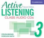 Active Listening 3 Class Audio CDs (3) (2版) Brown  Cambridge