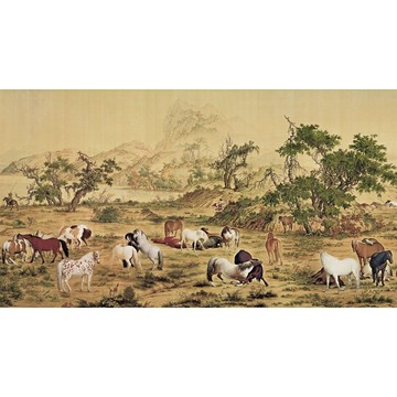 【拼圖貓】HC - 典藏系列-百駿圖-局部 台灣製 2000片拼圖  2000A-010