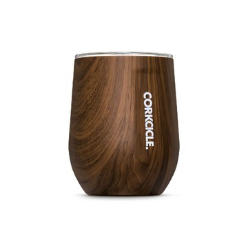 CORKCICLE 三層真空啜飲杯 355ml-胡桃木【A434725】【不囉唆】