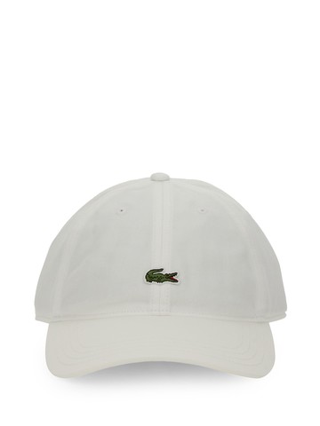 lacoste baseball hat with logo