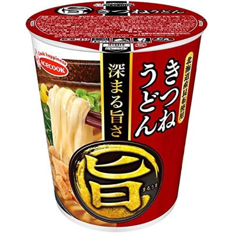 エースコック まる旨 きつねうどん 59g×12個入り (1ケース)