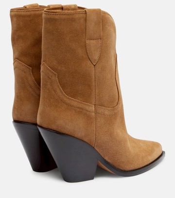 Isabel Marant Leyane suede cowboy boots