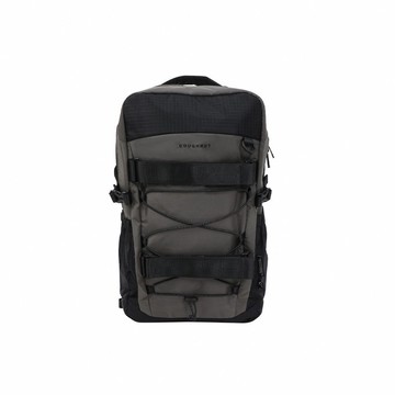 【DOUGHNUT】15吋 防潑水 大後背包 滑板包 水壺格 韓系-深灰 STC