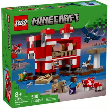 [樂享積木] LEGO 21270 蘑菇屋 Minecraft系列