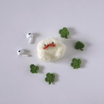 蓬鬆小鴨 AirPods 保護套