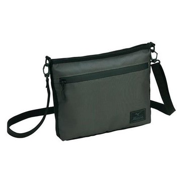 Mizuno 美津濃 側背包 隨身小包 台灣製 墨綠 D3TMC50338