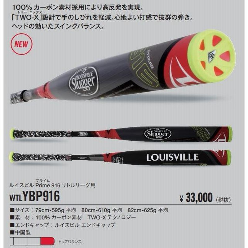 リトルリーグ 硬式用バット31 ルイスビルスラッガープライム 緩める