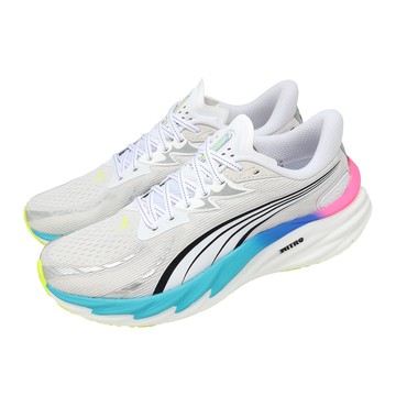 [ACS] Puma 慢跑鞋 Velocity Nitro 4 男鞋 白 回彈 氮氣中底 運動鞋 311140-26