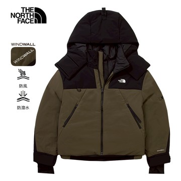 UE女款綠黑拼接DWR防潑水鋪棉外套｜8E6ZTY1