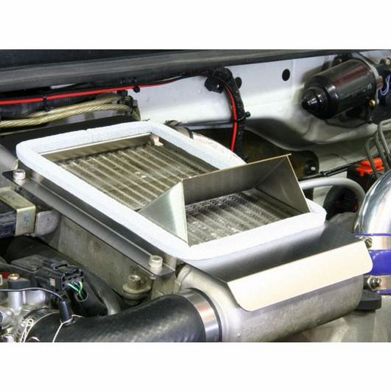 B*介様 JB23ジムニーインタークーラー導風板「エアBプレート(RA-NO'S 吸気を冷やせ！JB23ジムニーインタークーラー導風板「エアBプレート