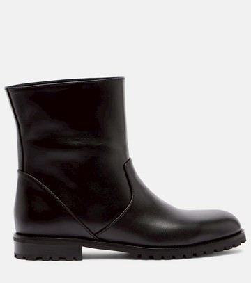 Manolo Blahnik Leather ankle boots