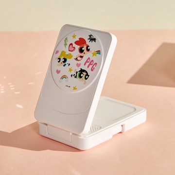 飛天小女警甜心出任務22.5W折疊式三合一Qi2磁吸支架無線充電器