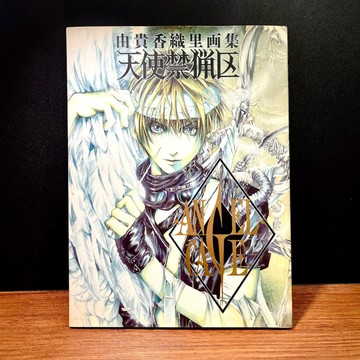 ◤稀有絕版 畫集 日版原書《天使禁獵區 ANGEL CAGE》1997初版 由貴香織里｜白泉社