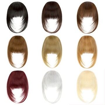 KEKE💗額頭劉海假髮片女 超自然隱形無痕增髮量碎齊劉海 仿真假髮片 透氣 逼真 新款 輕薄 修顔 無痕 增髮 假頭髮