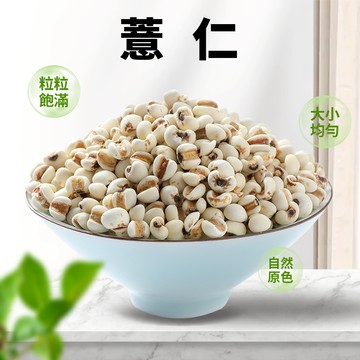 【本草養生】白薏仁｜600公克｜純粹無添加 x 粒粒飽滿｜自然穀香．好煮不硬口