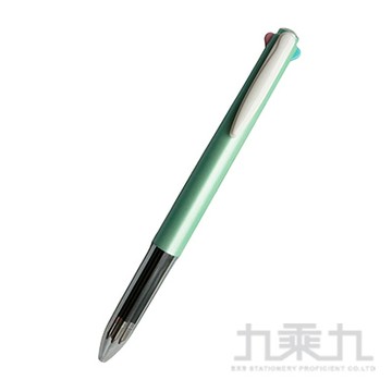 素的材四色筆-粉綠桿  PA0451-G