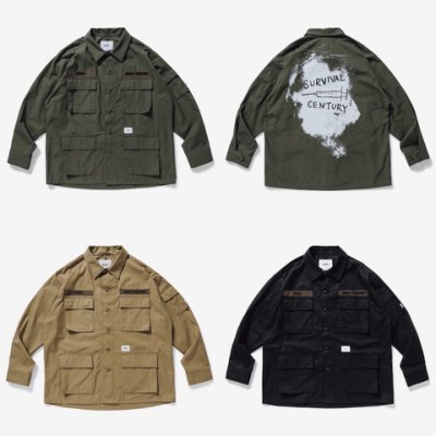 無料配達 【WTAPS】JUNGLE 02 / LS / COTTON. RIPSTOP ミリタリー