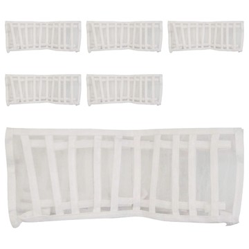 收納王妃 網格收納盒 11格  32 x 12 x 12cm  白色  6個