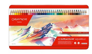 瑞士Caran dAche卡達Supracolor系列專家級40色水性彩色鉛筆* 3888.340【APP滿額下單10%點數(單一帳號最高5000點)】1/31止