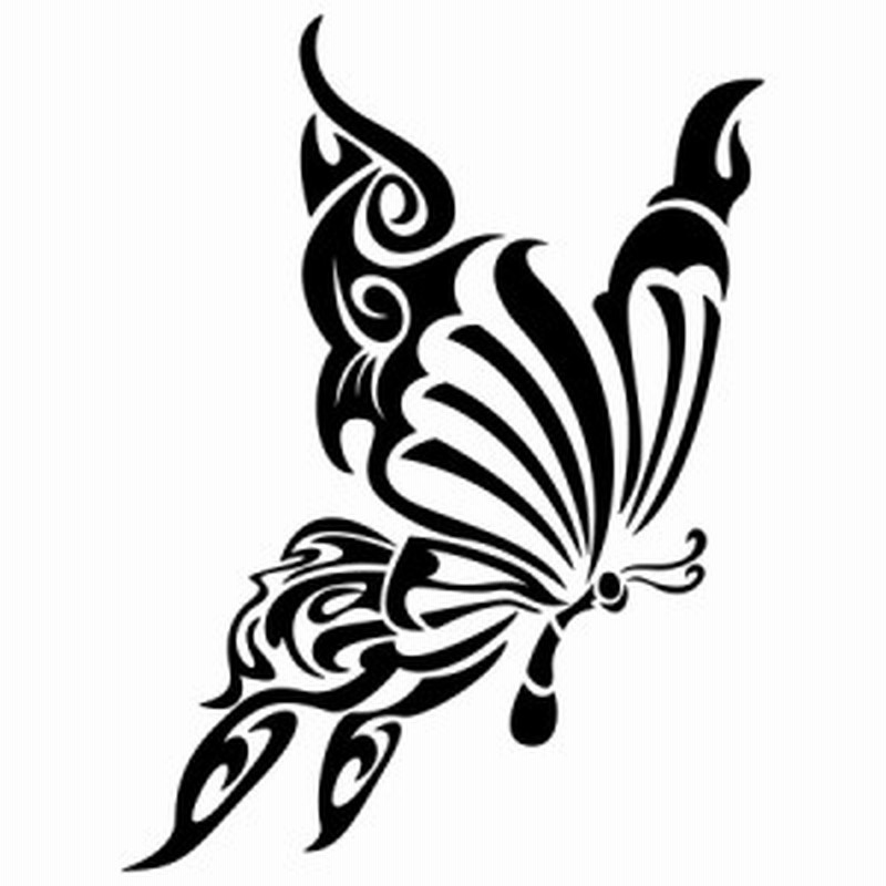 超新作 ヒッピーコーナー バタフライ ステッカー 蝶 デカール カーステッカー Atak Com Br