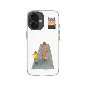iPhone 16 Clear Case（相機按鈕） 透明 - Soupy Tang 湯舒皮 - Walk to the Market