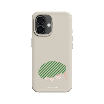 iPhone 16 SolidX 貝殼灰 - The Wildlife Collection 動物野境系列 - 長吻針鼴