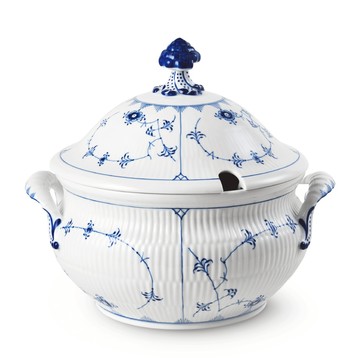 平邊唐草 - 有蓋湯盅4600ml