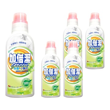 加倍潔 茶樹+小蘇打制菌潔白領袖凝膠  280g  5瓶