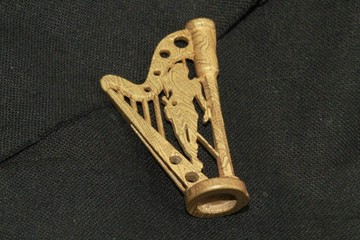 黃銅鑄造飾品 聖女貞德