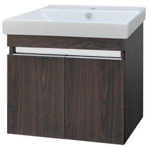 ST82608056黑檀木面盆置物櫃不銹鋼60CM