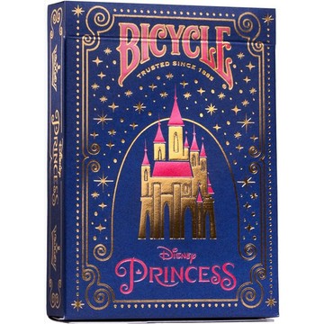 [808 MAGIC]魔術道具 迪士尼公主 藍 Bicycle Disney Princess Blue 收藏 撲克牌
