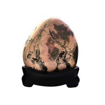 【麟鳳呈祥】花蓮玫瑰石 景觀風水石 約5kg(帶玉磁鐵礦天然磁性成分)