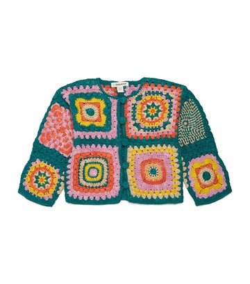 Misha & Puff Pima Cotton Afghan Cardigan
