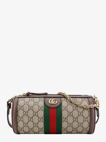 Gg supreme fabric shoulder bag with iconic web detail - GUCCI - gender_Woman