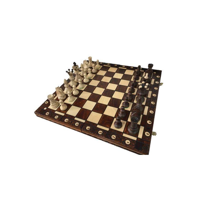 木製 チェス Wegiel Chess Board Set AMBASSADOR （アンバサダー） チェス盤 ポーランド 日本正規品