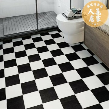 地板貼紙 浴室地板貼 浴室防滑貼 衛生間地板貼防水自黏防滑地貼浴室專用廁所地面翻新地磚貼紙瓷磚