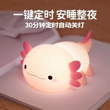 臺灣出貨🤩熊貓小夜燈硅膠臥室伴睡眠嬰兒餵奶柔光護眼高顏值燈女生禮物