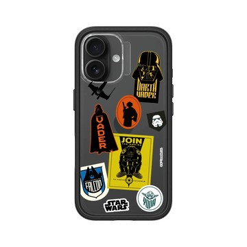 iPhone 16 Mod NX 黑 - 迪士尼-星際大戰 Star Wars - 星球大戰-貼紙系列