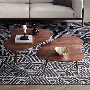 【D3原木家居】Kafka 北美胡桃木茶几桌、咖啡桌、邊桌