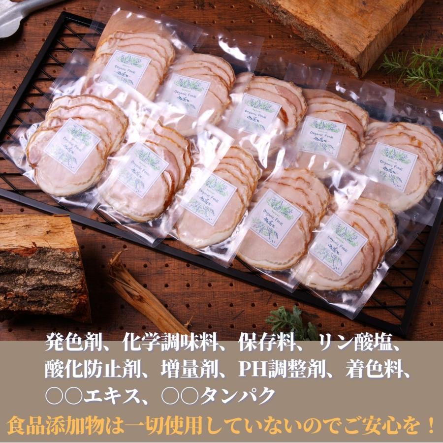 無添加ロースハム 60g 冷凍10個セット 無添加 中山道ハム 自宅自家用 食べきりサイズ