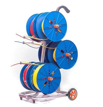 新品BV線電工放線器放線盤放線架專利暗線明線神器佈線工具