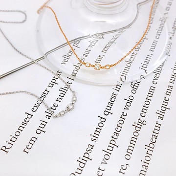 14K | 手牽手_項鍊