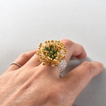 白頭翁草 / 金色