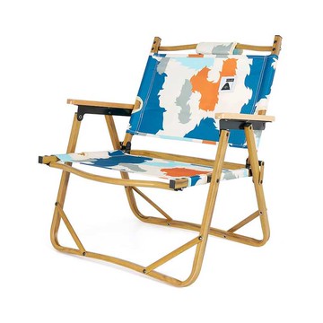 POLER LIGHTWEIGHT CAMPING CHAIR -DRKBLUE CAMO 輕量露營椅 / 矮木椅亞洲限定款/ 焦糖迷彩