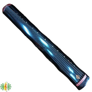 古琴 竹節式 朱砂 老杉木 七弦琴 七絃琴 瑤琴 (贈 教材 琴盒 ) [網音樂城]